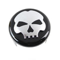 V-Twin 78291B Skull Horn Cover in Black Finish