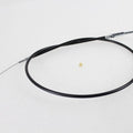 V-Twin For H28-7009TV-2 Black Throttle Cable With 38 Inch Casing And 90 Elbow