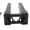 Wyatt Gatling 10 inch Pirate Style Riser Set Black for Harley-Davidson