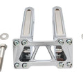 Wyatt Gatling 8 inch Pirate Style Riser Set Chrome for Harley-Davidson