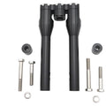 Wyatt Gatling 10 inch Baron Style Riser Set Black for Harley-Davidson