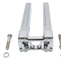 Wyatt Gatling 12 inch Pirate Style Riser Set Chrome for Harley-Davidson