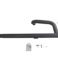 Wyatt Gatling 2:1 Fishtail Exhaust Header Pipe Black for Harley-Davidson