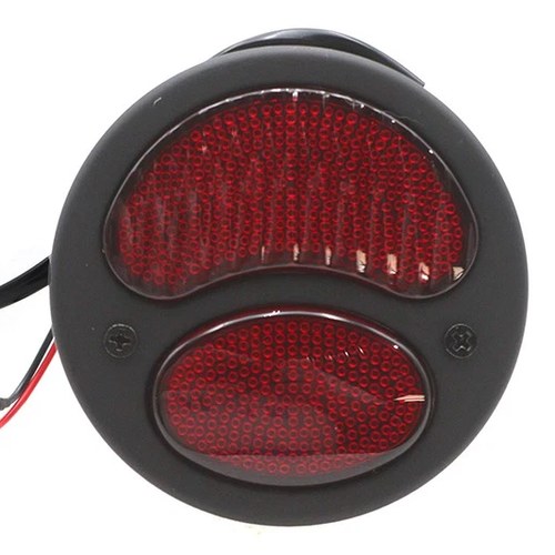 Duet Tail Lamp Assembly Black for Harley-Davidson