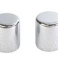 Small Magnetic Docking Points Cover Set Chrome for Harley-Davidson