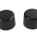 Short Magnetic Docking Points Cover Set Gloss Black for Harley-Davidson