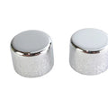 Short Magnetic Docking Points Cover Set Chrome for Harley-Davidson