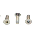 Cast Wheel Front and Rear Disc Screw and Nut Kit Zinc for Harley-Davidson