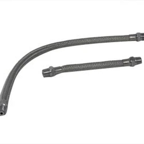Braided Overhead Rocker Arm Oil Line Set Steel for Harley-Davidson