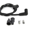 Universal Black 7mm Spark Plug Wire Kit for Harley-Davidson