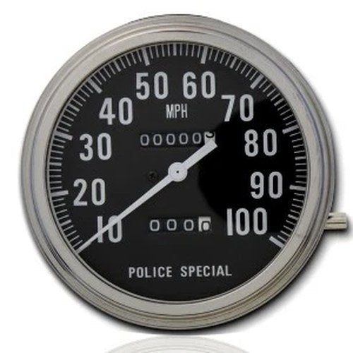 Police Special Speedometer with 1:1 Ratio for Harley-Davidson