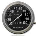 Police Special Speedometer with 1:1 Ratio for Harley-Davidson
