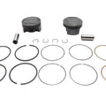 100 inch Ultima 3.875 inch Bore Piston Set.005 Oversize for Harley-Davidson