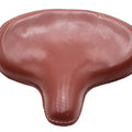Ultima Leather Saddle Solo Seat Brown for Harley-Davidson