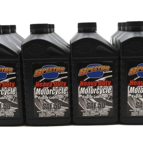 Spectro Heavy Duty Premium Sae 50 Oil for Harley-Davidson