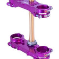 XTrig Rocs Tech Triple Clamp for Yamaha YZ250F/YZ450F 2023+ – Purple, 22mm