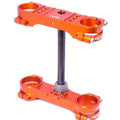 XTrig Rocs Tech Triple Clamp for KTM 85 SX & 105 SX – Orange, 14mm Offset