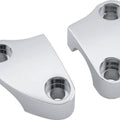 Bikers Choice Chrome Smooth Riser Clamps for Harley-Davidson 1974-2011 Touring