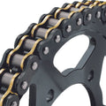 BikeMaster 525x150 Bmxr X-Ring Chain for Powersports, Black/Gold