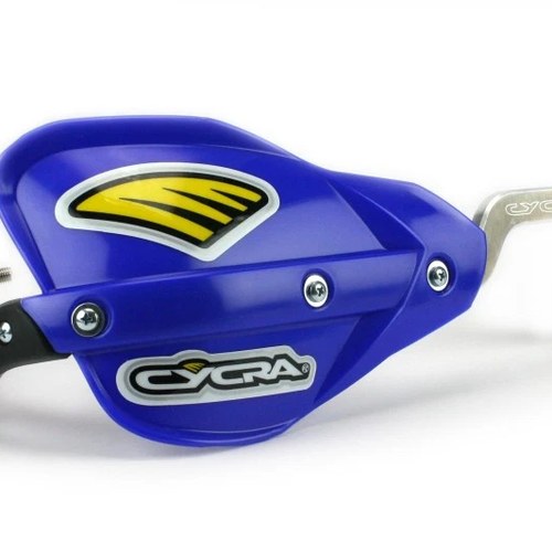 Cycra Crm Racer Pack For 7/8 Inch Handguard With Powergrip Alloy Bar Ends - Blue