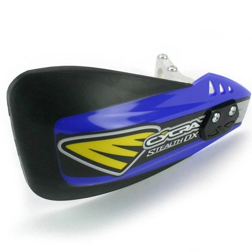 Cycra Stealth DX Handguards Blue with Aluminum Brackets for Off-Road Bikes