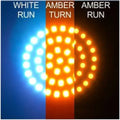 Letric Lighting Bullet Style Switchbacks Amber/Amber for 99+ Models