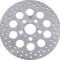 Twin Power 66-6837 Big Twin 11.5-Inch Front Solid Rotor with Holes for 84-17