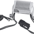 Twin Power Voltage Regulator for Harley Davidson Flh & Flt Models - Chrome