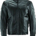 Kuryakyn River Road Race Leather Jacket for Powersports - Large