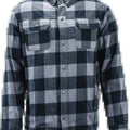 Kuryakyn River Road Vise Flannel Moto Shirt - Medium with Reinforced Shoulders
