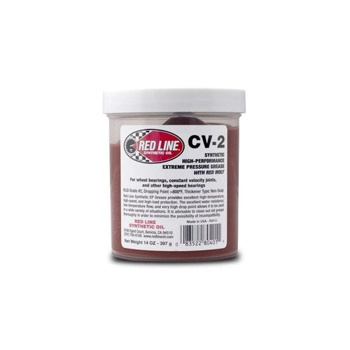 Red Line CV-2 Grease with Moly - 14 oz. for Automotive & Industrial Use