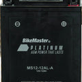 BikeMaster MS12-12AL-A Agm Battery for Kawasaki Vulcan 500 (1996-2005)
