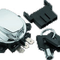 Twin Power Fat Bob Style Ignition Switch for Harley Davidson Flhr & Softail
