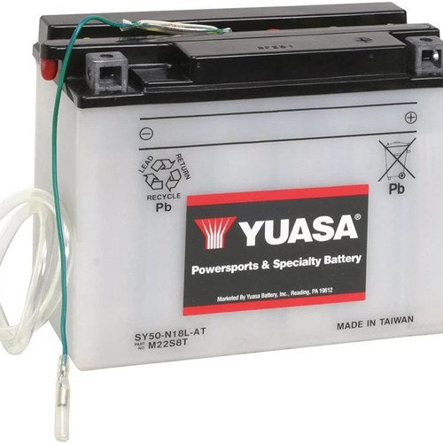 Yuasa SY50-N18L-AT Yumicron Powersports Battery – Fits Suzuki & Yamaha Models