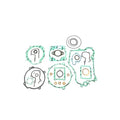 Athena Complete Gasket Kit for Yamaha YZ125 1986-1993 – P