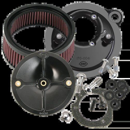 S&S Cycle Stealth Air Cleaner Kit for Harley Davidson XL883 Sportster 2004-2006