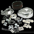 S&S Cycle Teardrop Air Cleaner Kit for 1991-2006 Harley Davidson XL Sportster