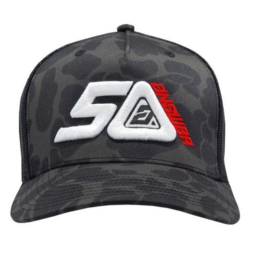 Answer LE 50th Anniversary Adjustable Trucker Cap Black - For One Size