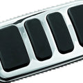 Kuryakyn For Iso Brake Pedal Pad Longhorn Chrome - Enhanced Control And Style