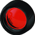 Kuryakyn Deep Dish Bezels with Red Lenses for Harley-Davidson Bullet Turn