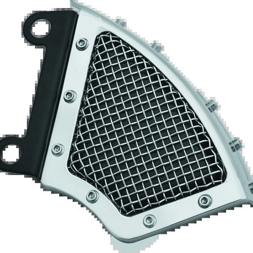 Kuryakyn Mesh Front Caliper Covers Chrome – Fits Harley Davidson 2008-2009