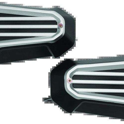 Kuryakyn Dillinger Handguards Silver for Harley Davidson XL Models