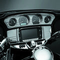 Kuryakyn Deluxe Tri-Line Stereo Trim Kit for 2014-2015 Harley Touring Models