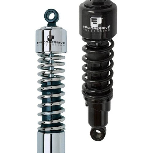 Progressive For Harley-Davidson 412 Series Shocks 13.5in – Fits Dyna & Street