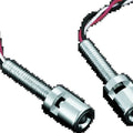 Kuryakyn LED License Plate Light with Red Accent for Powersports Vehicles