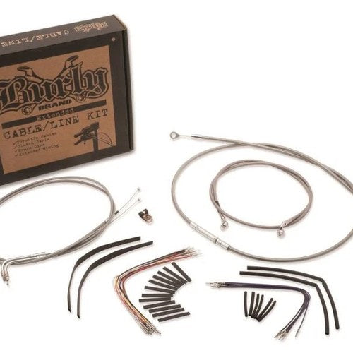 Burly Brand Control Kit 14 Gorilla Bar – Fits Harley Davidson Softail & Fat Boy
