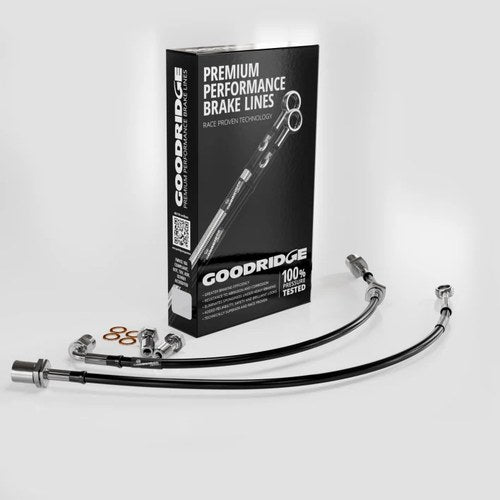 Goodridge Part 12364R Stainless Steel Rear Brake Lines for Ford Mustang GT/GT500