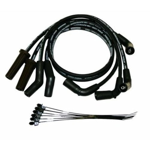 Moroso Milwaukee 8 Spiral Core Ignition Wire Set for Harley-Davidson, Black