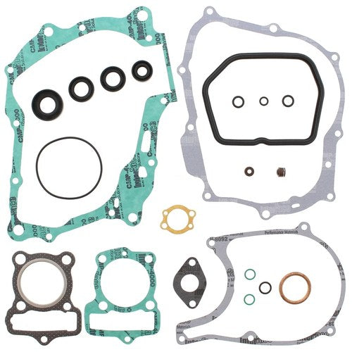 Honda XR80R, 1985-1991, Complete/Full Gasket Set with Seals - XR 80R