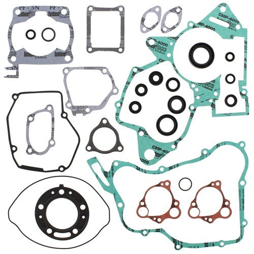 Honda CR125R, 1990-1997, Complete Gasket Set with Seals - CR 125